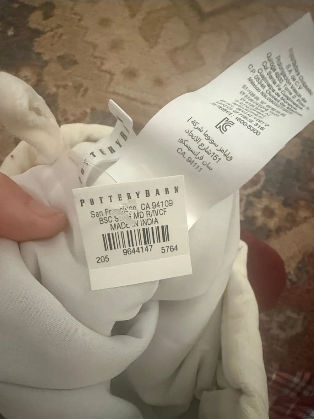 Pottery Barn Alec Stocking